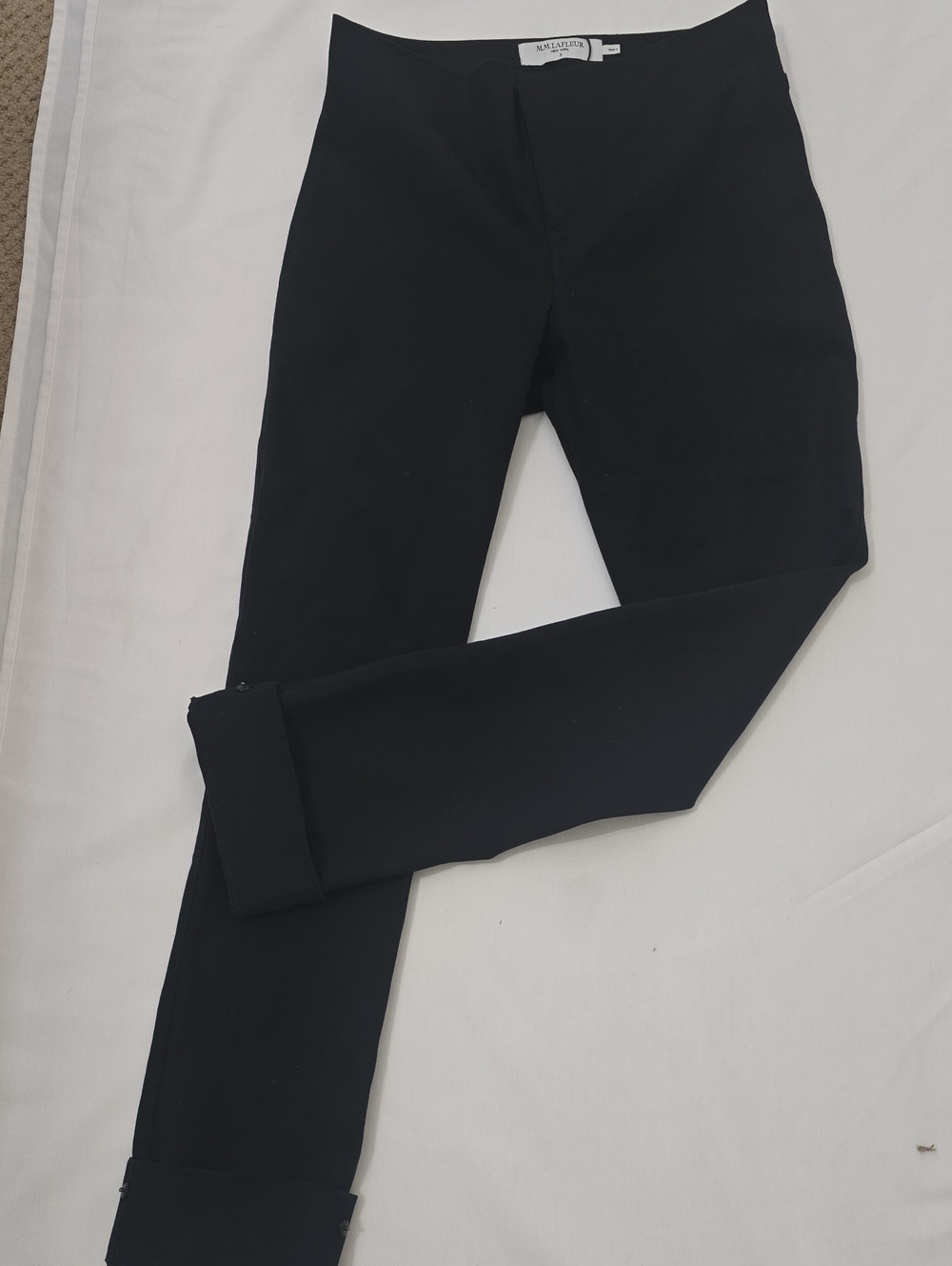 MM.‎ LAFLEUR Black Dress, Stretch Pants 4